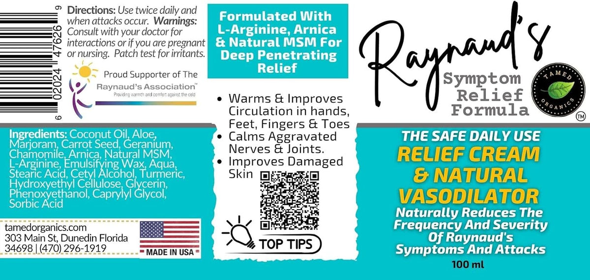 Raynaud's Symptom Relief Topical Treatment Cream - görsel 5