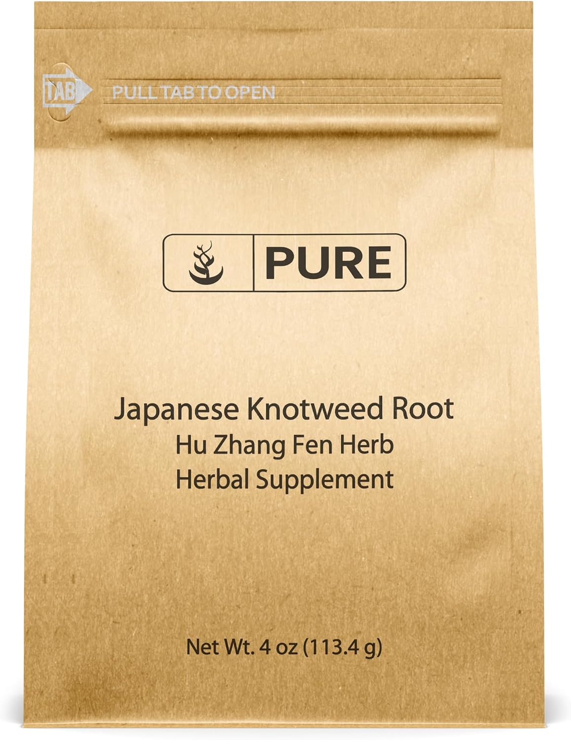 Pure Original Ingredients Japanese Knotweed (4oz) Hu Zhang, Traditional Supplement, Gluten-Free - görsel 1