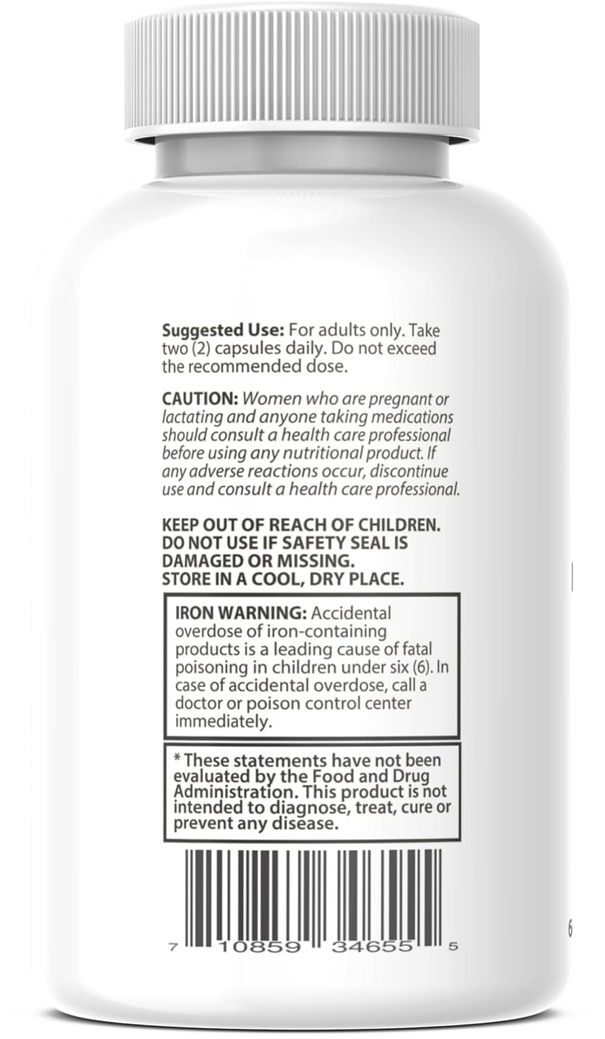 Divinity Hair, Skin and Nails - 60 Capsules - 5000 mcg Biotin with Herbal Blend - görsel 4