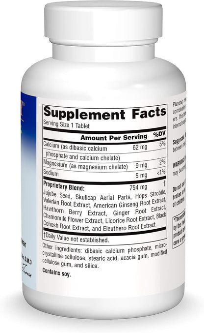Planetary Herbals Stress Free Calm Formula Tablets, 810 mg, 60 Tablets