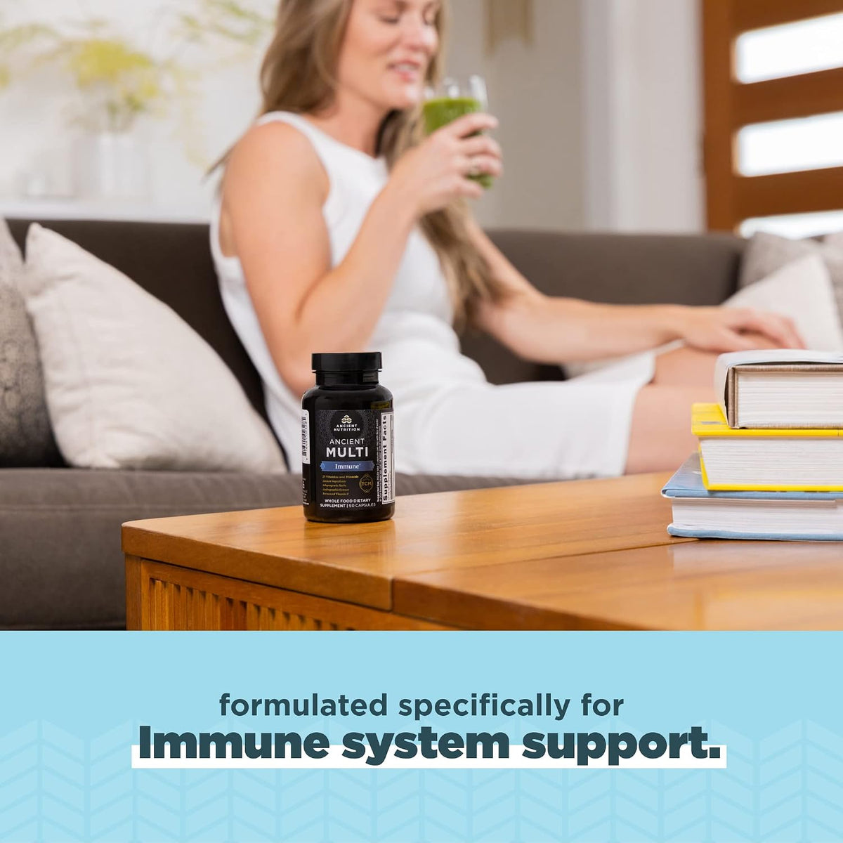 Ancient Nutrition Multivitamin for Immune Support – 90 Capsules - görsel 5