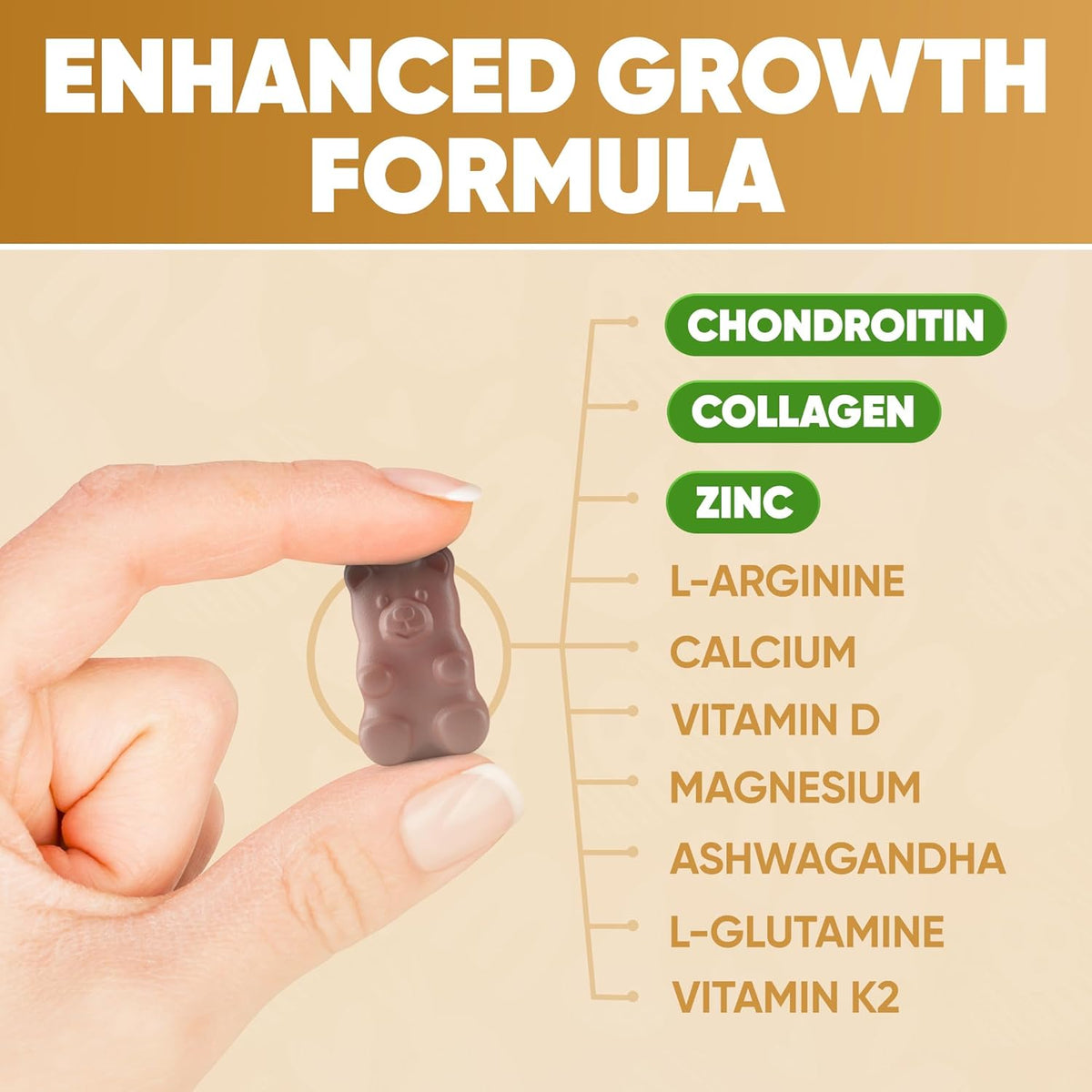 HighSpot Height Growth Gummies - Multivitamin for Children & Teenagers - görsel 2