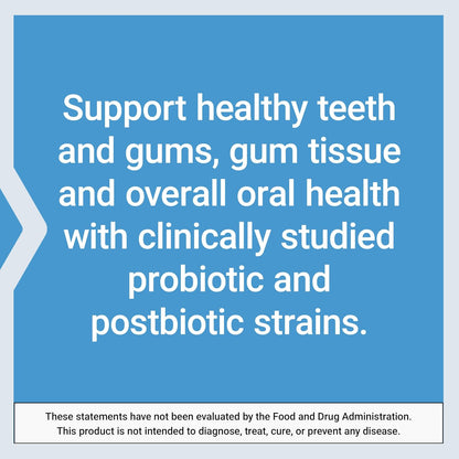 Life Extension FLORASSIST® Probiotic for Oral Hygiene - Oral Probiotic for Healthy Teeth and Gums with BLIS M18™ - Once Daily Lozenges, Gluten-free, Vegetarian, 30 Count