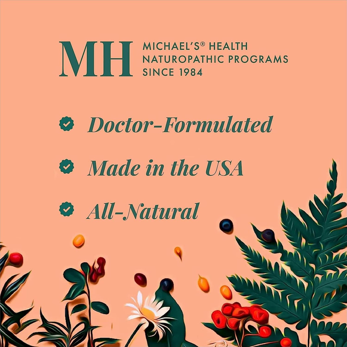 Michael's Health Naturopathic Programmes Blood Pressure Factors - 60 Vegetarian Tablets, Pack of 2 - Contributes to Normal Fluid Balance and Nervous System Function - Kosher - 40 Servings - görsel 6