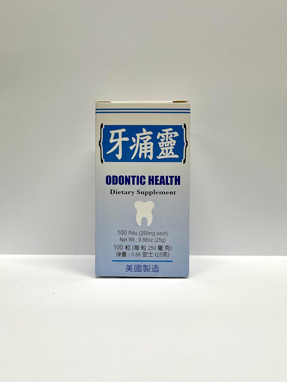 Odontic Health Herbal Supplement for Toothache - Made in USA - görsel 1