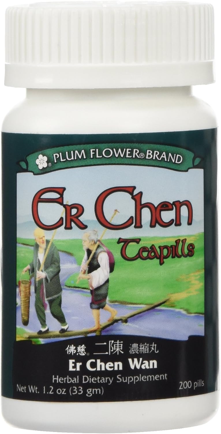 Er Chen Teapills (Er Chen Wan), 200 count, Plum Flower - görsel 1