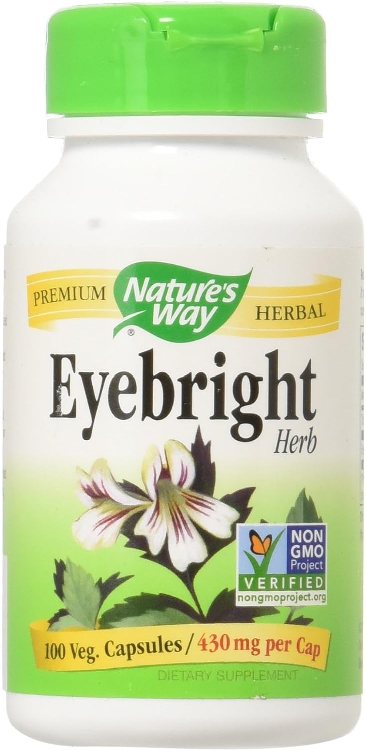 Eyebright Herb, 100 Capsules - Nature's Way - görsel 1