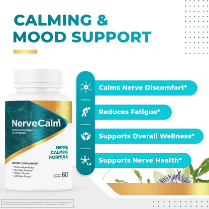 NerveCalm – Passion Flower & Prickly Pear Caps