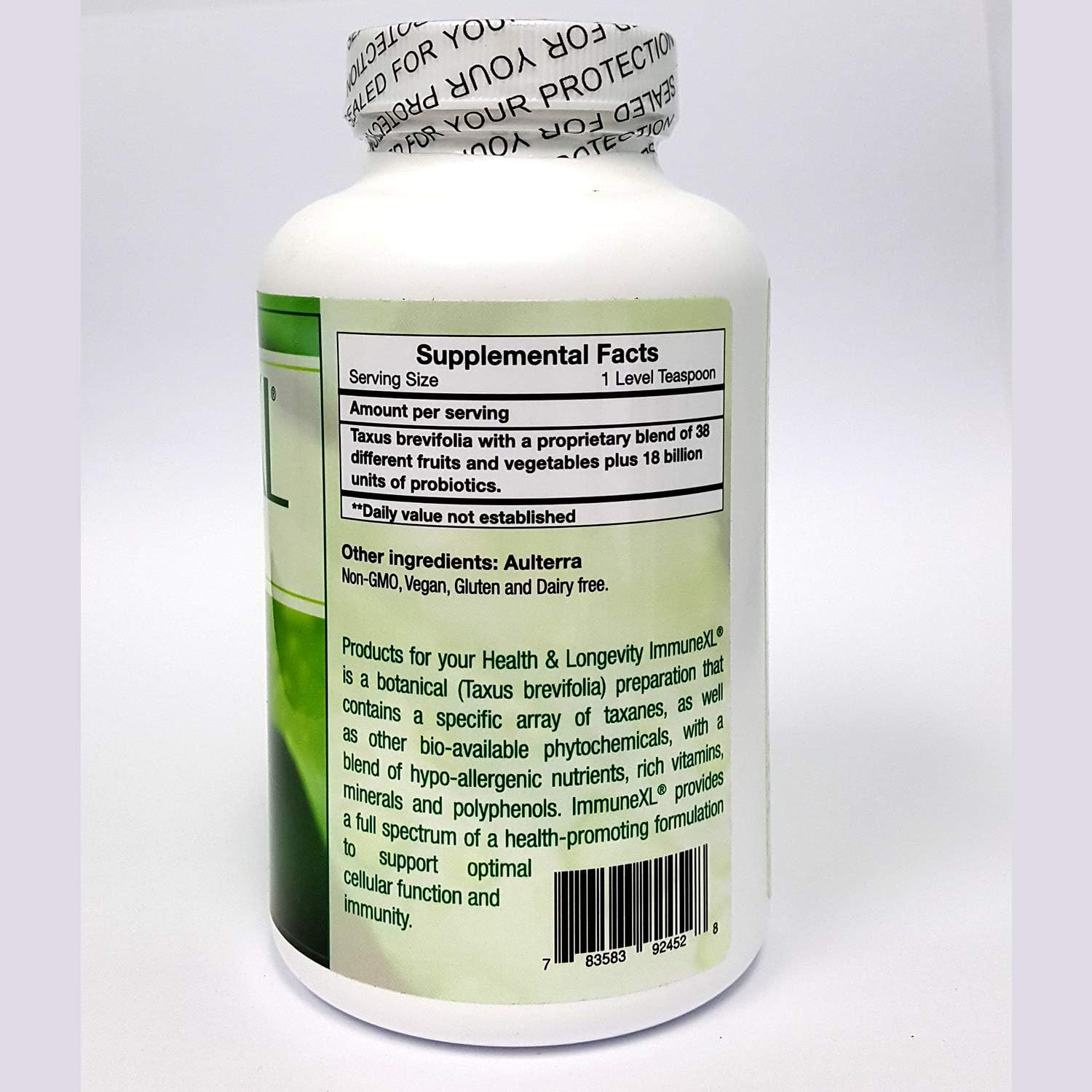 ImmuneXL Ultra Plus Powder with Aulterra, 200 g - görsel 2