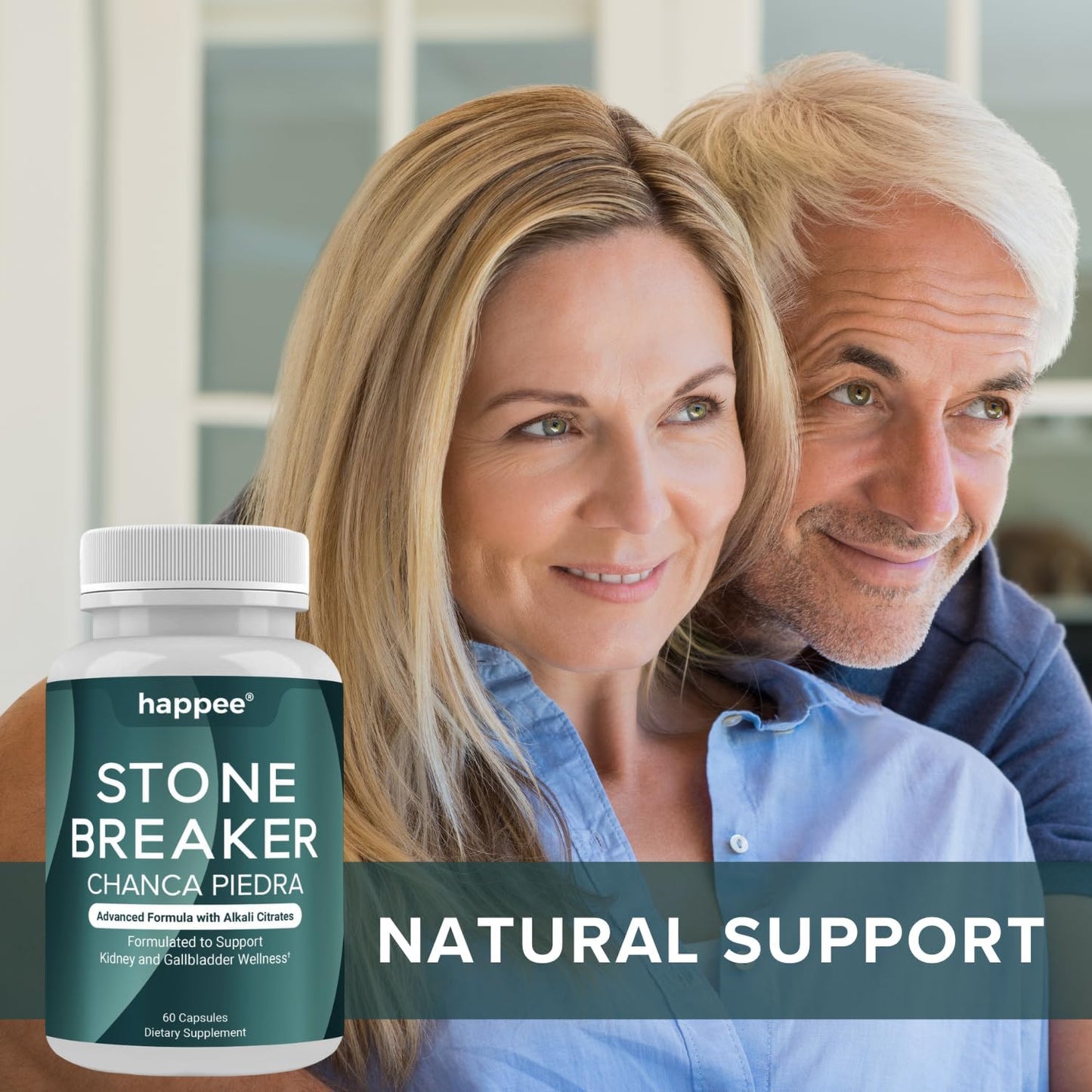 Happee Chanca Piedra Stone Breaker – Kidney & Gallbladder Support – 60 Capsules - görsel 7