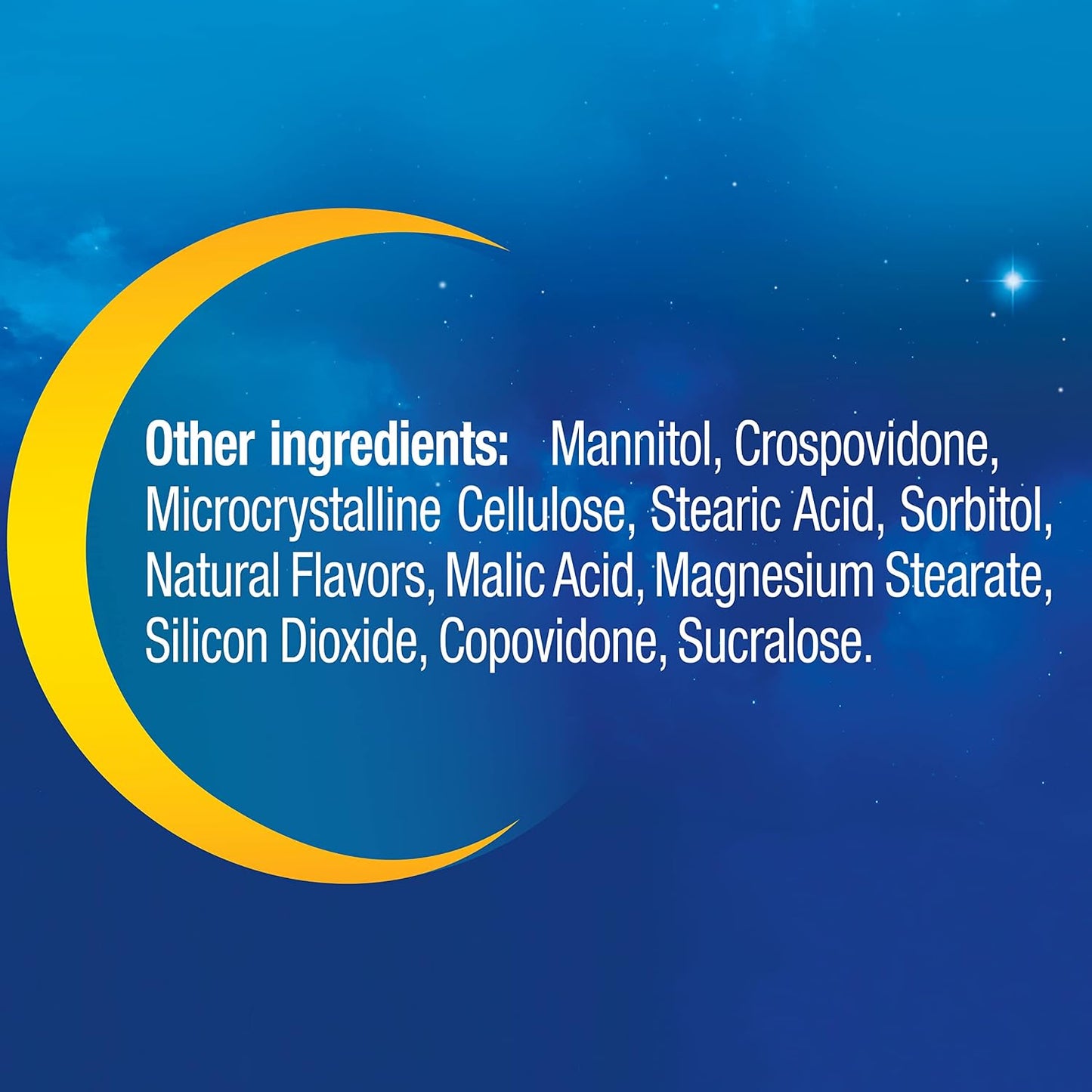 MidNite Back to Sleep Low Dose Melatonin Sleep Aid – 1.5 mg Quick Dissolve Tablets, 30 Tablets - görsel 7