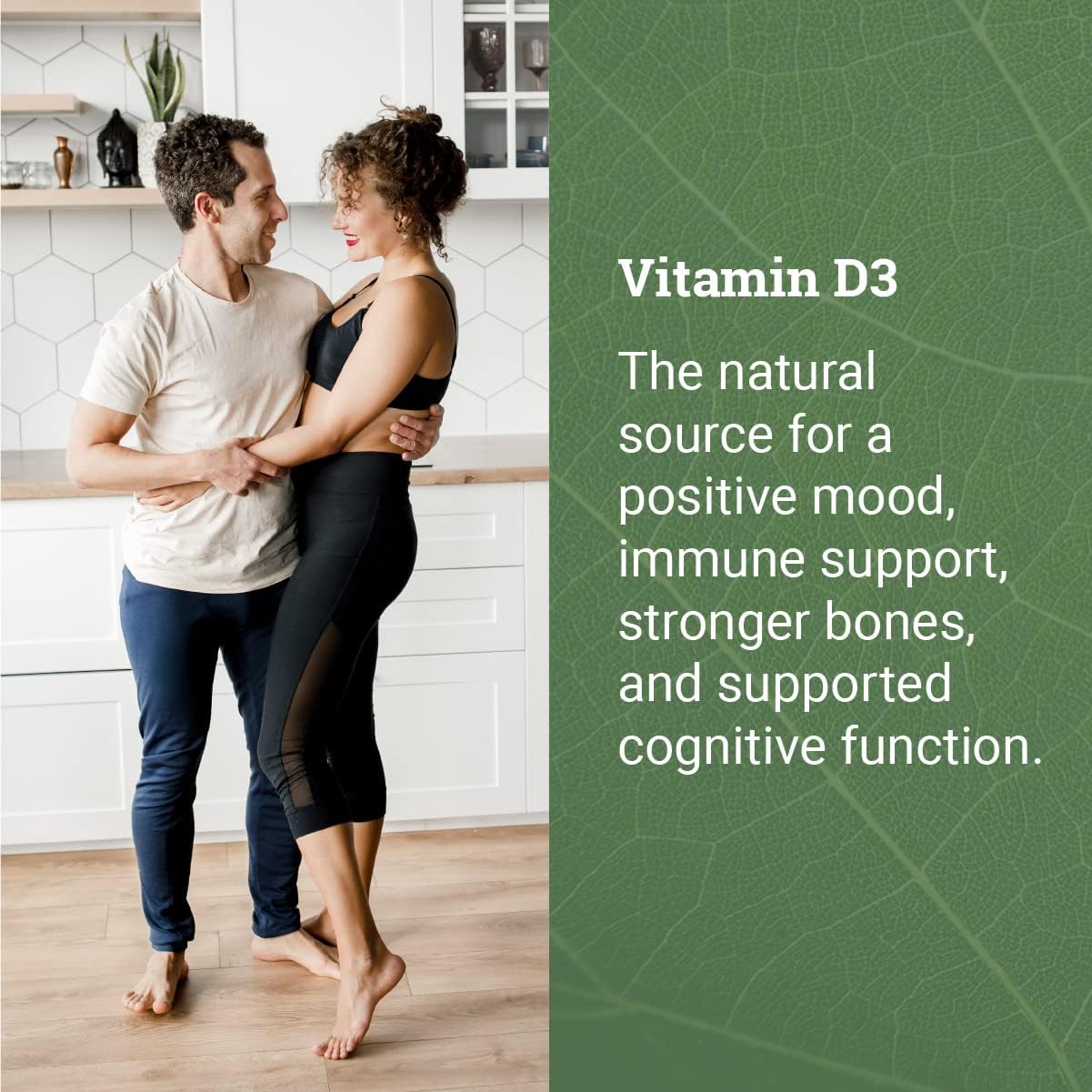 Earth Harmony Naturals Vegan Vitamin D3 5000 IU Supplement - 120 Capsules - görsel 6