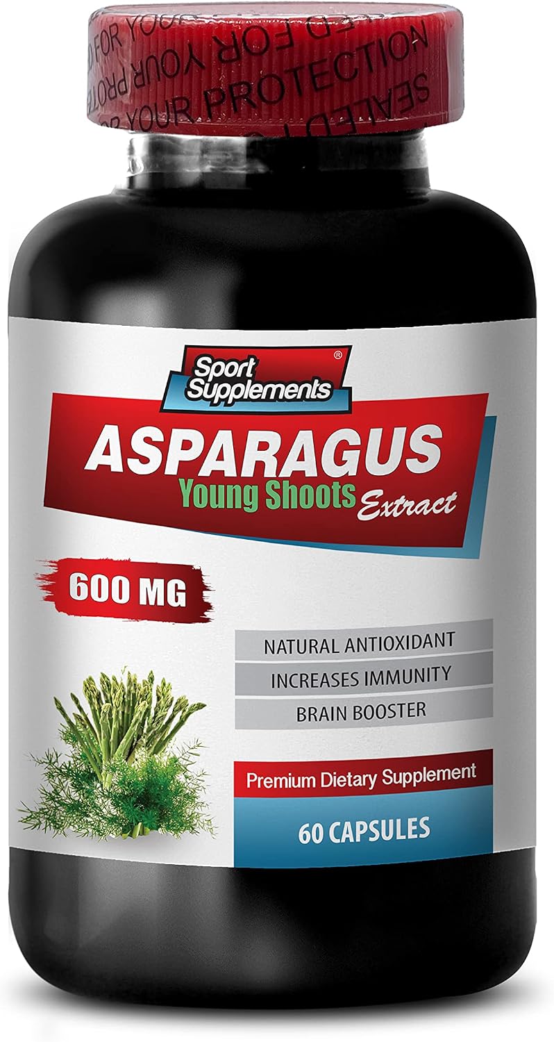 Asparagus Young Shoots Capsules - 600 mg - 60 Capsules - görsel 2