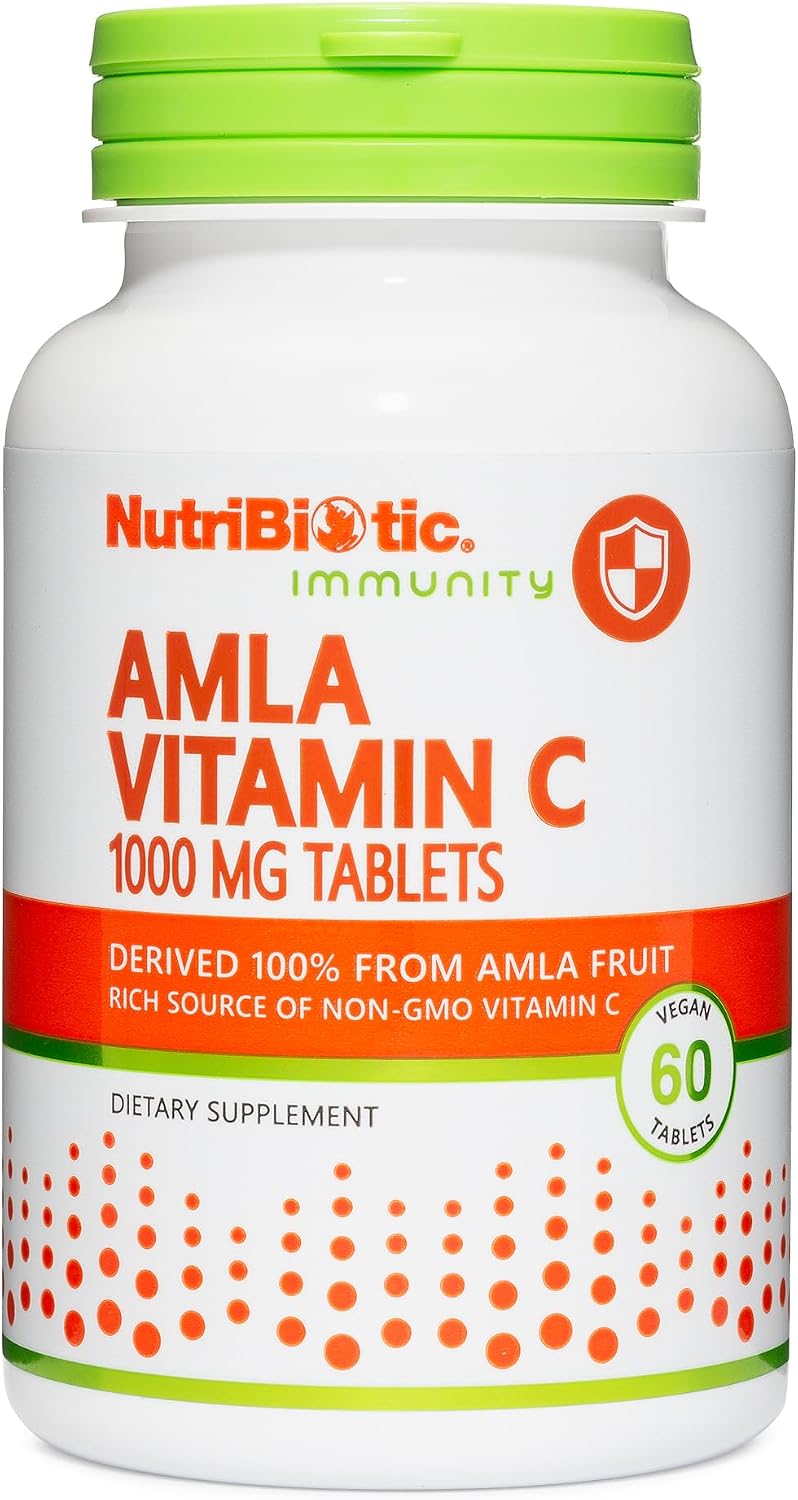 NutriBiotic Amla Vitamin C, 60 Tablets - görsel 1