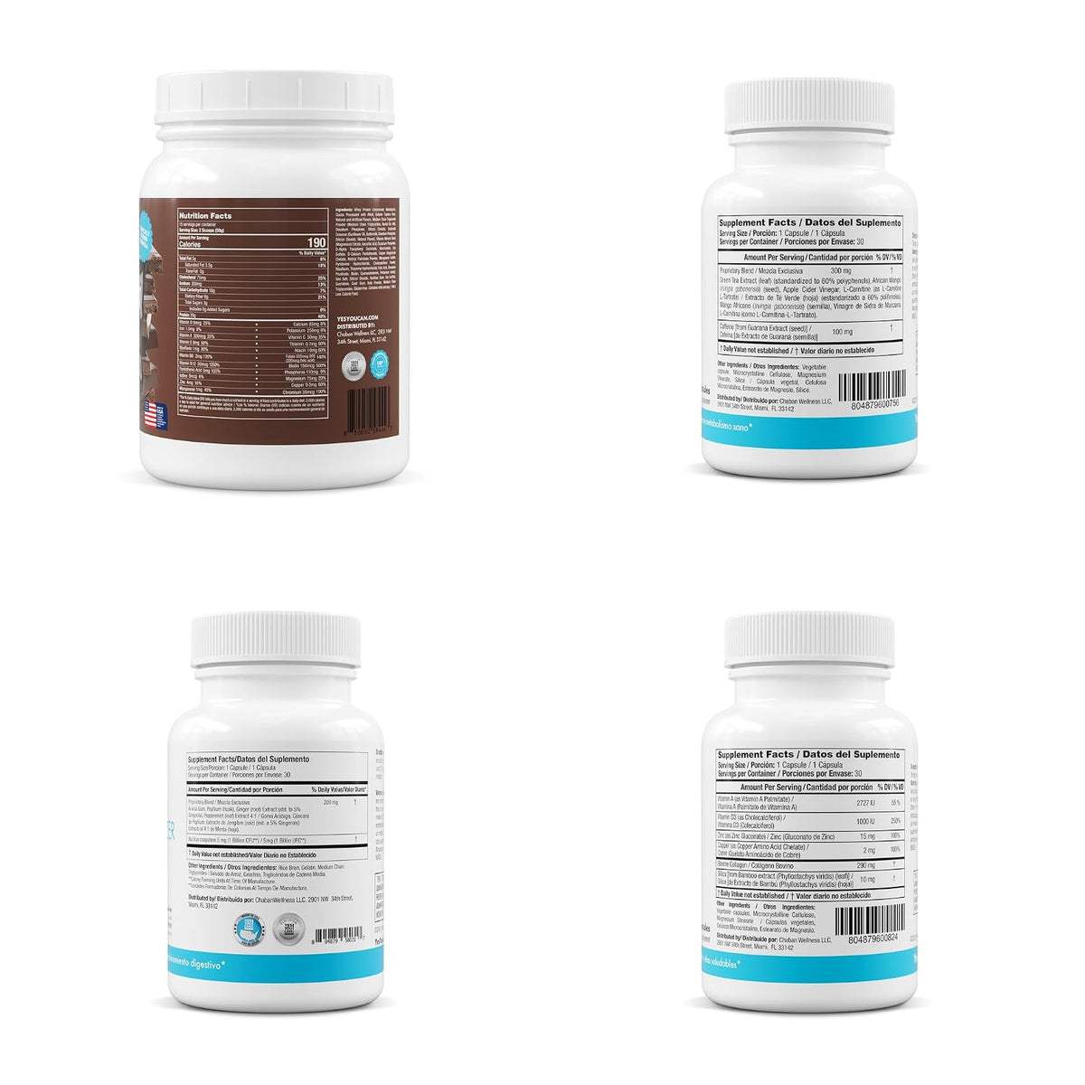 Yes You Can! Transformation Kit – Complete Meal Replacement & Supplement Kit with Protein, Vitamins, and Minerals – Chocolate Flavour - görsel 7