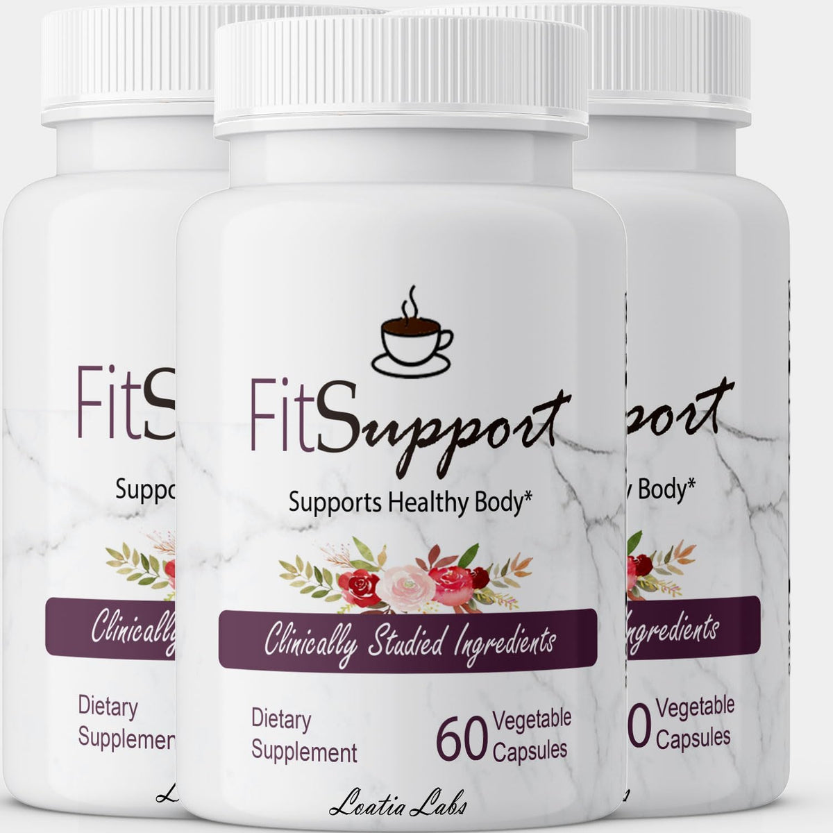 Fit Support Pills, Special Coffee Loophole, Supports Healthy Fit Express, Clinically Studied Ingredients, Advanced Spresso Formula, 60 Vegetable Capsules (1 Bottle) - görsel 5