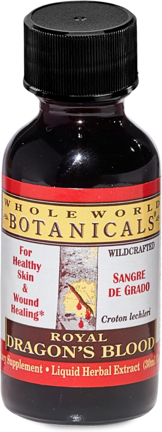 Whole World Botanicals Royal Dragon's Blood – Herbal Supplement – Liquid Extract, 1 oz (30 ml) - görsel 1