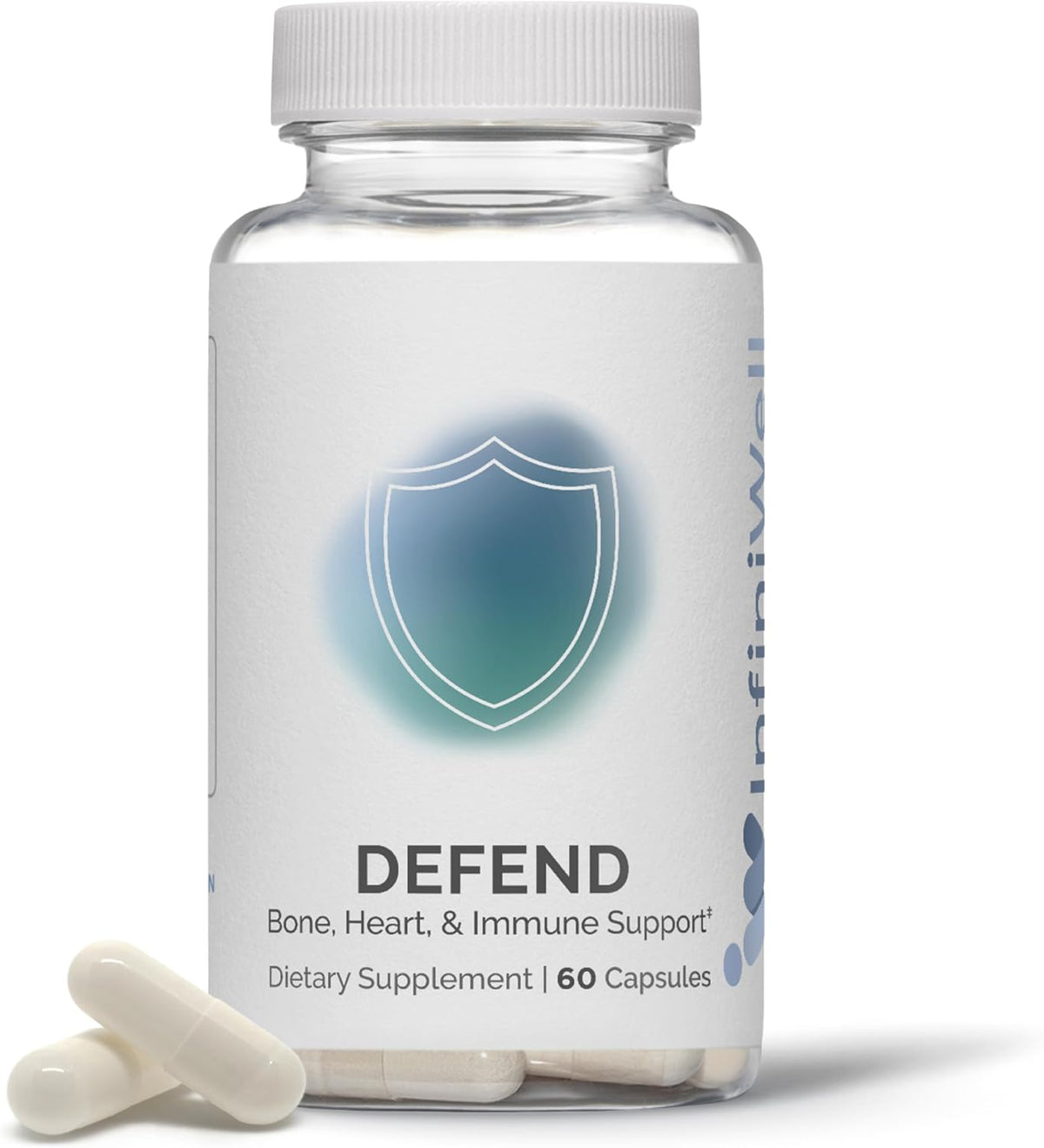 InfiniWell Defend Pro Bone & Immune Support – Bolster Nutrient Absorption: This bio-available formula uses active – Image 9