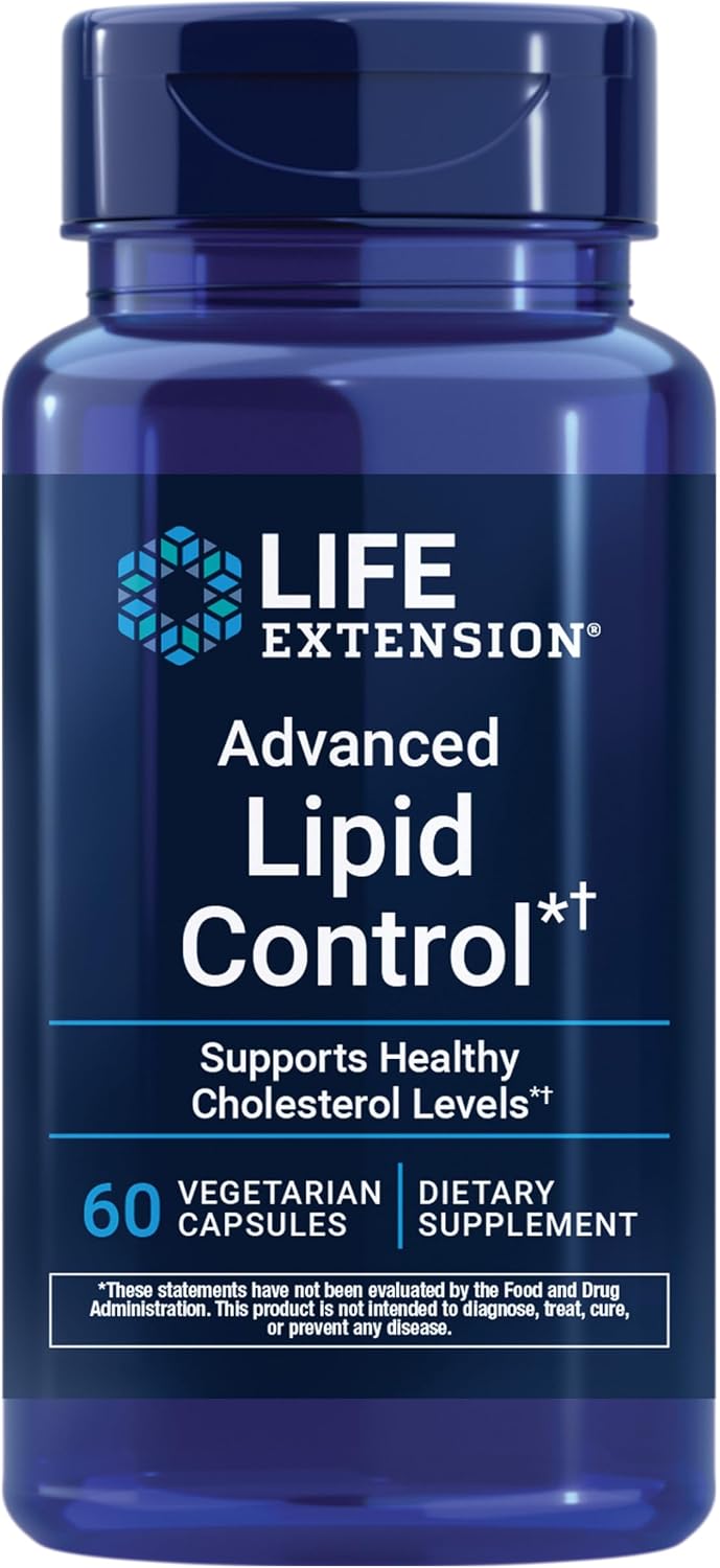 Life Extension Advanced Lipid Control, Amla Extract – Heart Health Support, 60 Capsules - görsel 1