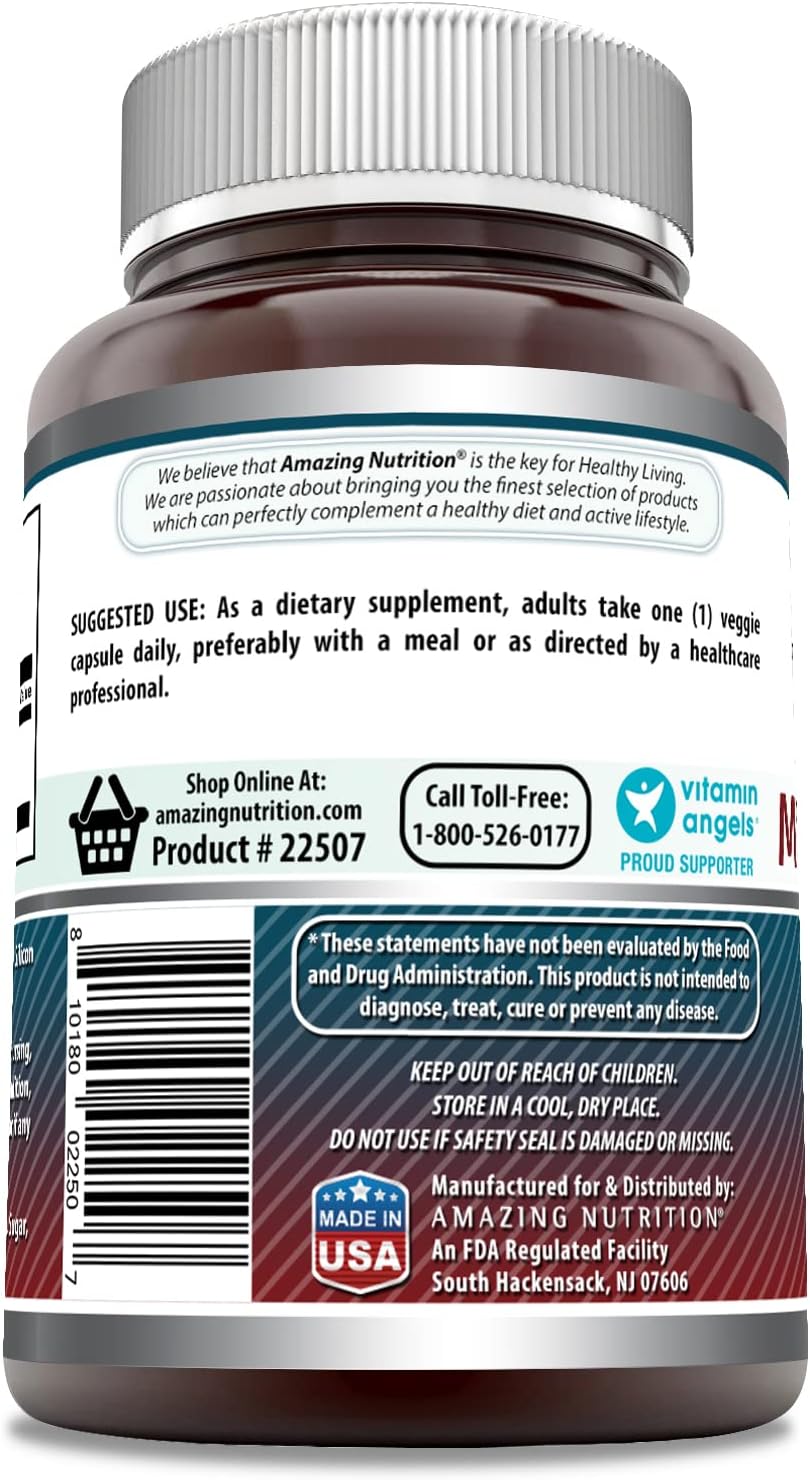 Amazing Formulae Micronised DHEA 25mg - 180 Veggie Capsules - görsel 2