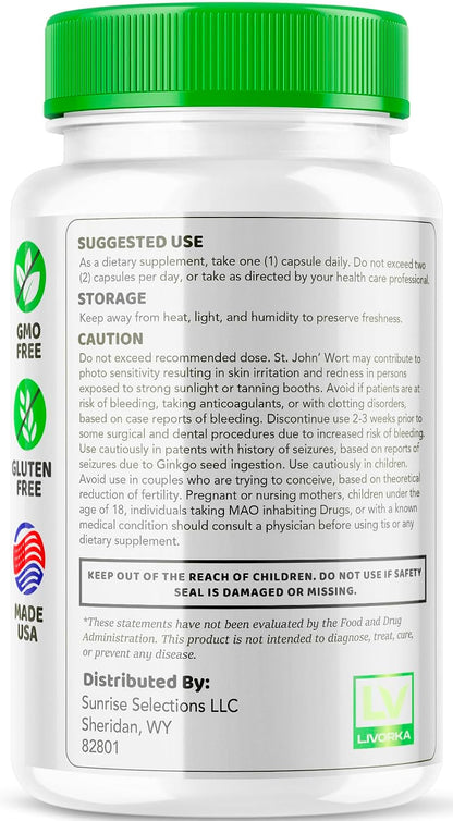 (2 Pack) Zenfit Capsules, Zenfit Supplement, Zenfit Capsules, Zenfit Natural Supplements, ZenFit, Zenfit Advanced Formula, 60 Capsules for 2 Months