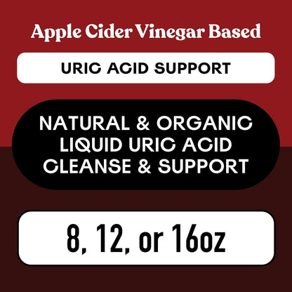 Complete Natural Uric Acid Complete - Liquid Supplement for Uric Acid Cleansing, Kidney Health & Blood Circulation