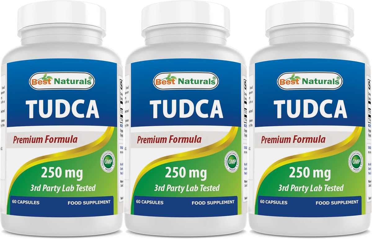 Best Naturals TUDCA 250mg - 60 Vegetarian Capsules - görsel 8