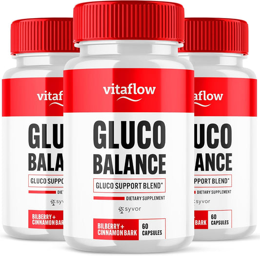 Vitaflow Balance Support Supplement Capsules (3-Pack, 180 Capsules)