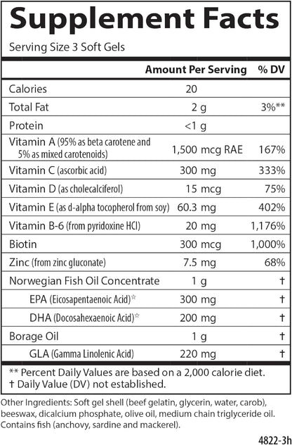 Carlson Moistur-eyes, 180 Softgels
