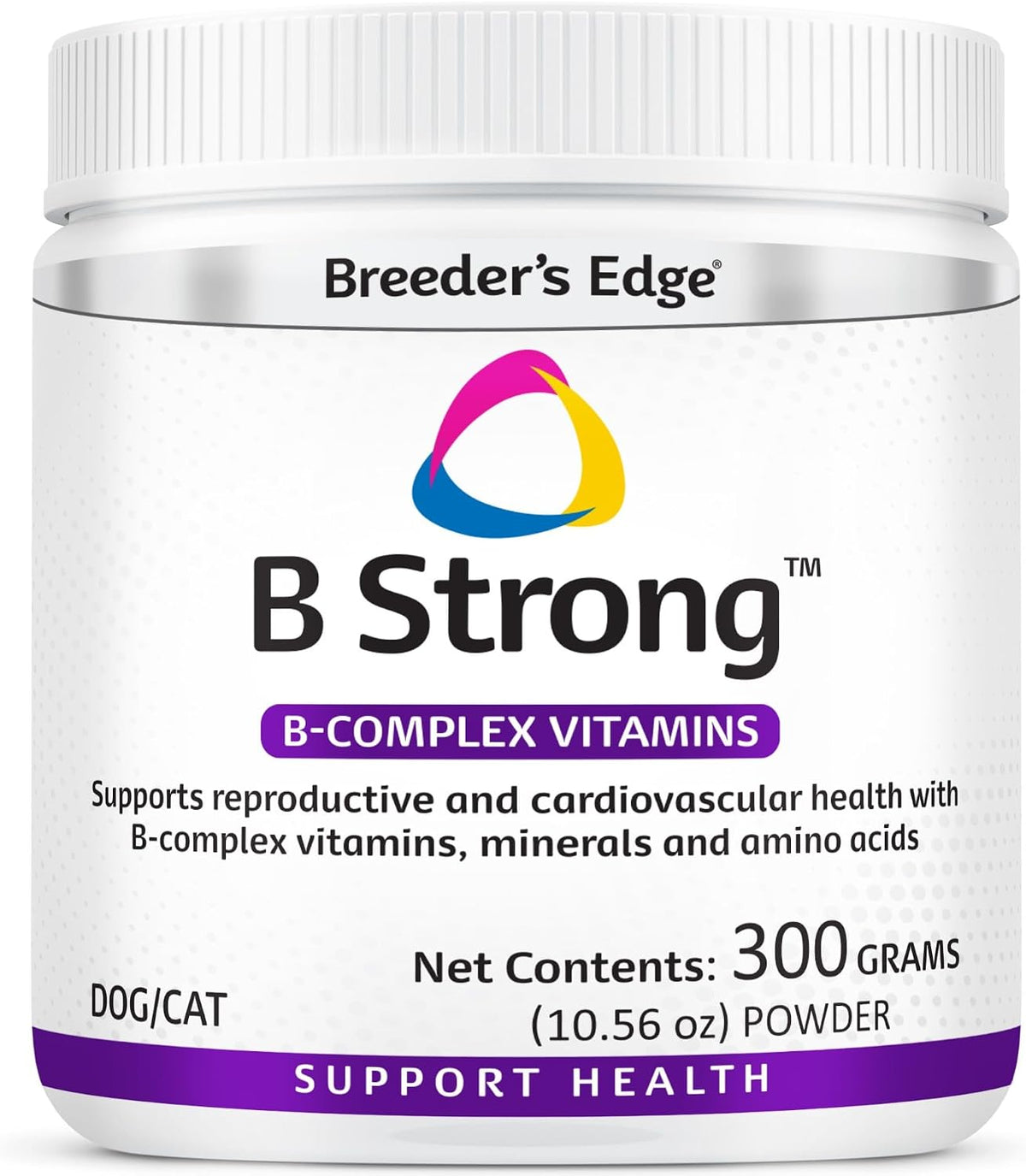 Breeder’s Edge B Strong Powder - B-Complex Supplement for Dogs and Cats, 300g - görsel 1
