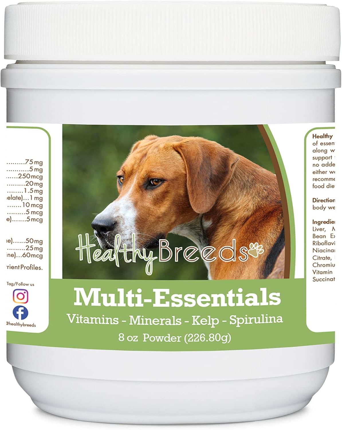 Healthy Breeds English Foxhound Multi-Essentials Powder for Dogs – 227 g - görsel 1