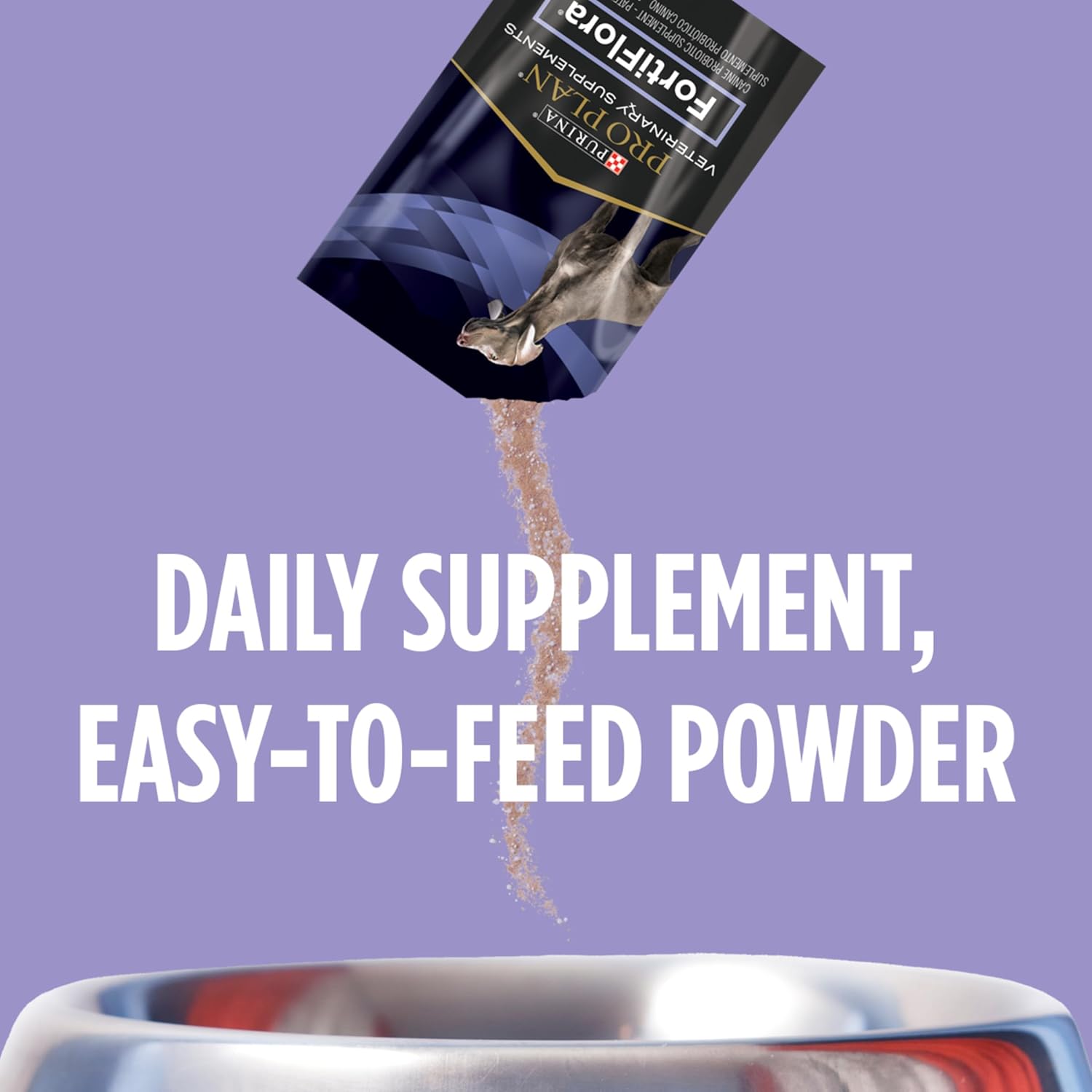 Purina Pro Plan Veterinary Supplements FortiFlora Probiotic Powder for Dogs, 30 Sachets - görsel 3