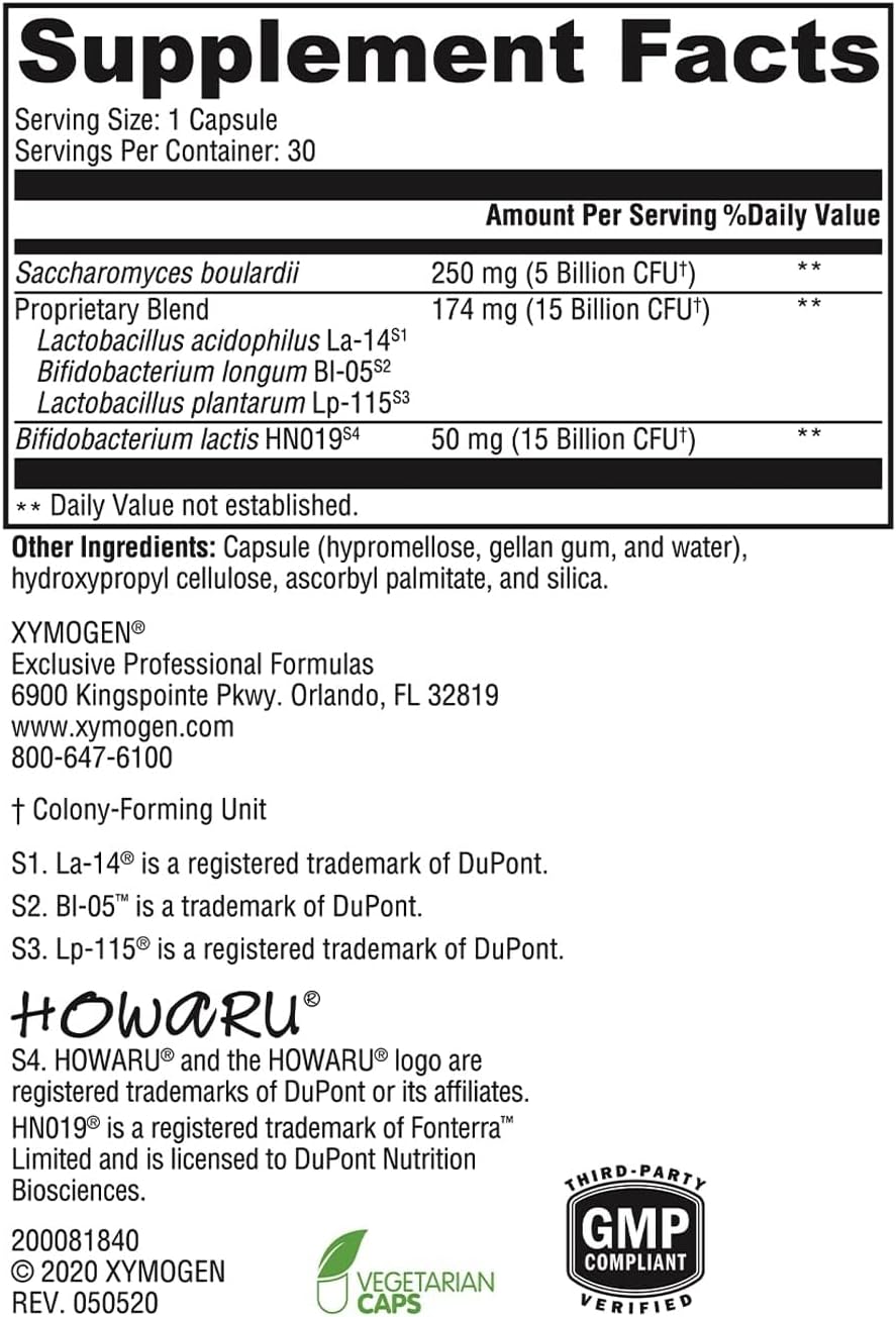 XYMOGEN ProbioMax Sb 35B - 35 Billion CFU Probiotic Supplement for Digestive Health Support - görsel 2