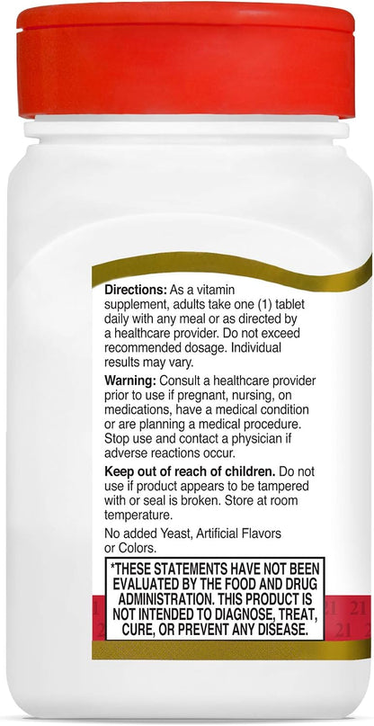 21st Century Vitamin D3 1000 IU Tablets (110 Tablets) – Pack of 3
