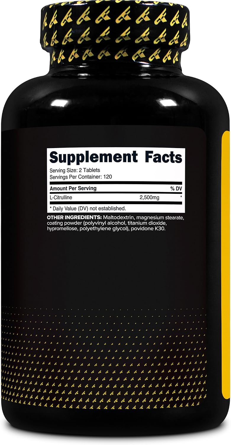 Primaforce L-Citrulline 2,500mg, 240 Tablets, 120 Servings - görsel 4