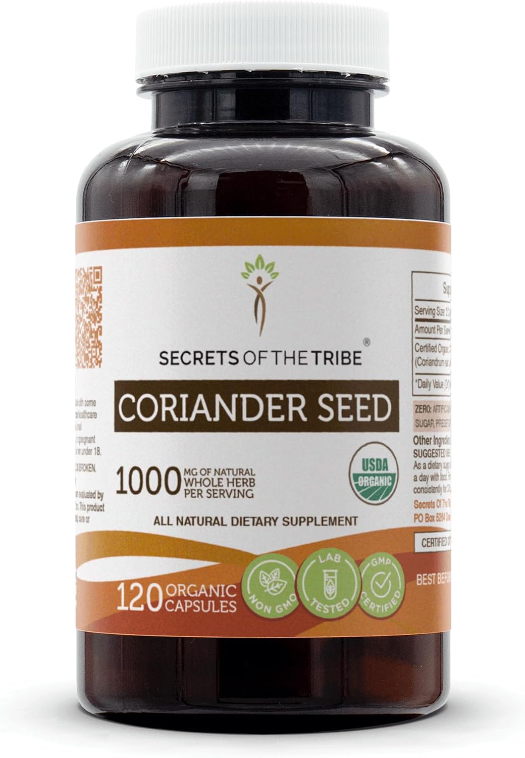 Secrets of the Tribe Coriander Seed 60 Capsules - görsel 5