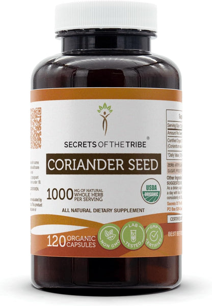 Secrets of the Tribe Coriander Seed 60 Capsules