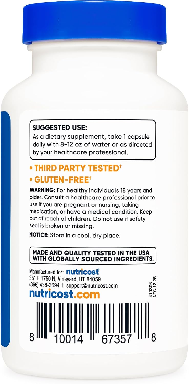 Nutricost Devil's Claw Extract 120 Capsules - 4:1 Extract, 300mg per Serving - görsel 5