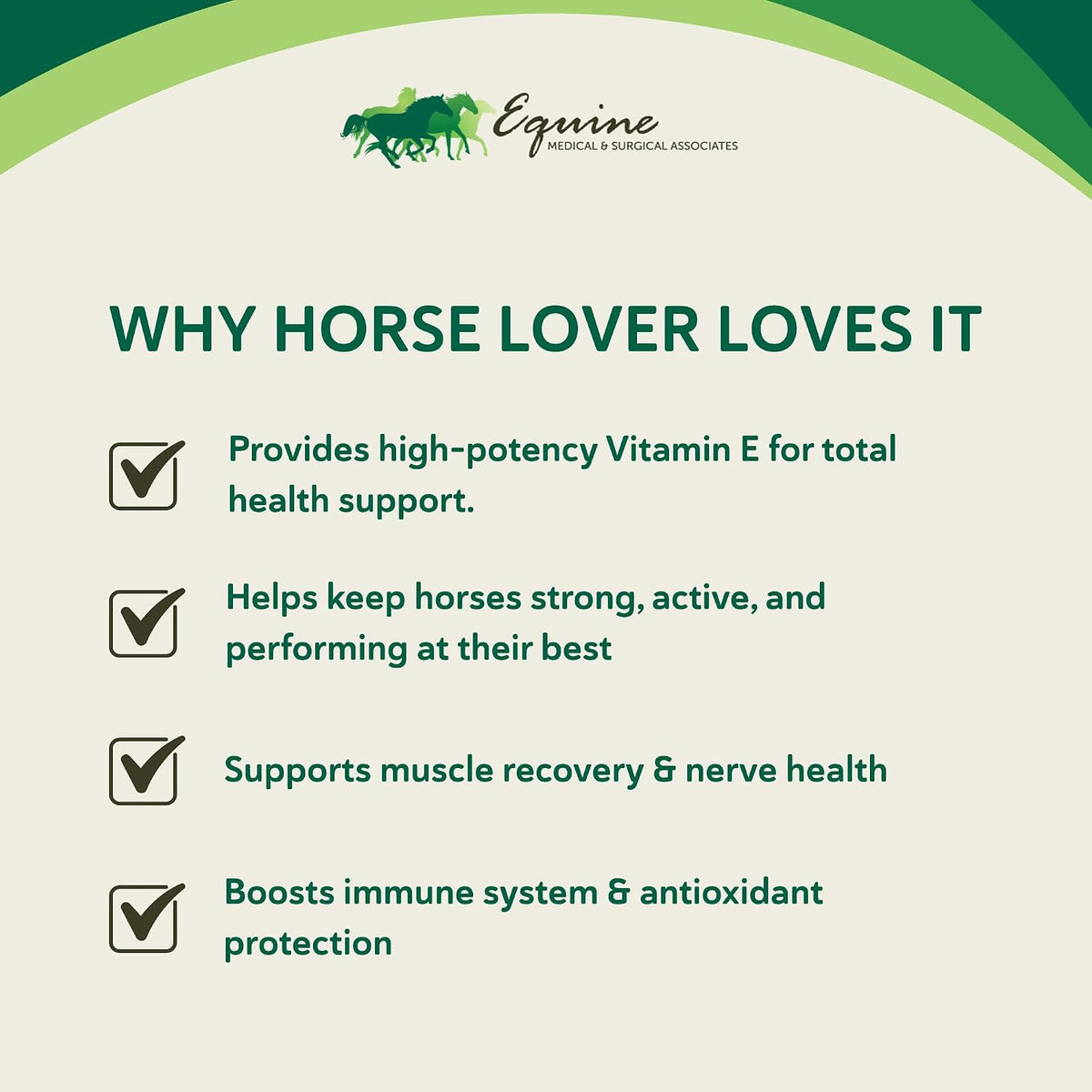 Health-E Vitamin E Supplement for Horses – High-Potency dl-Alpha Tocopherol Powder, 60 Servings - görsel 4
