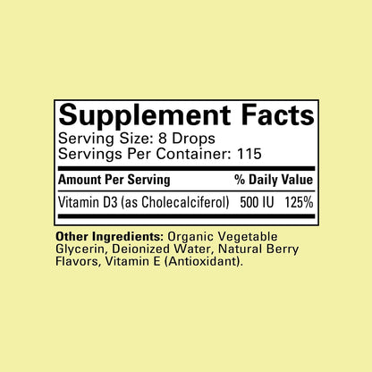 ChildLife Essentials Baby Vitamin D3 Drops