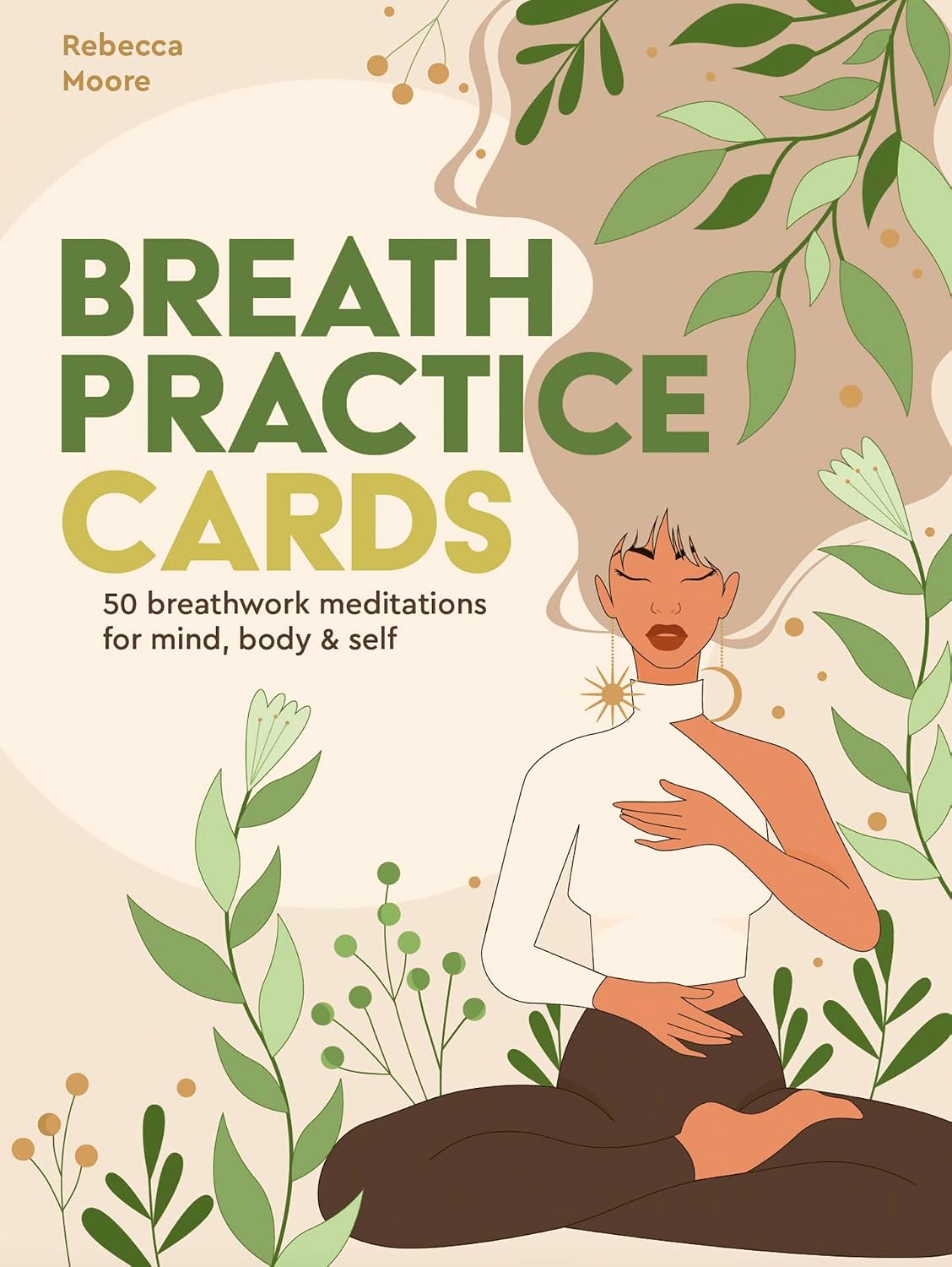 Breath Practice Cards: 50 Breathwork Meditations for Mind, Body & Self - görsel 1