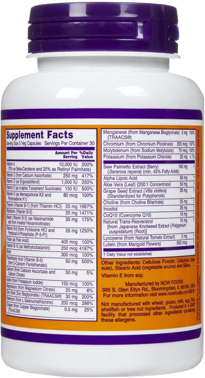 Now Foods ADAM Superior Men's Multiple Vitamin 90 vcaps