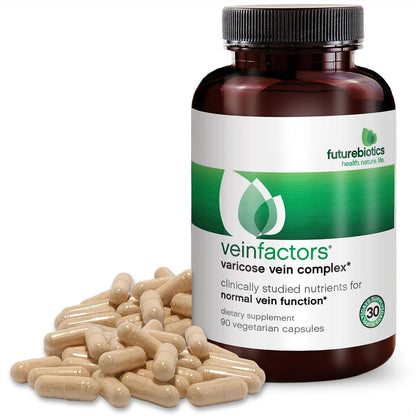Futurebiotics VeinFactors – 90 Vegetarian Capsules – Venous Support Supplement