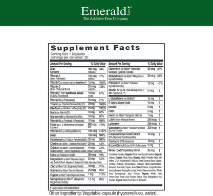 EMERALD LABS Women's 45+ 1-Daily Multi – Multivitamin for Bone Health