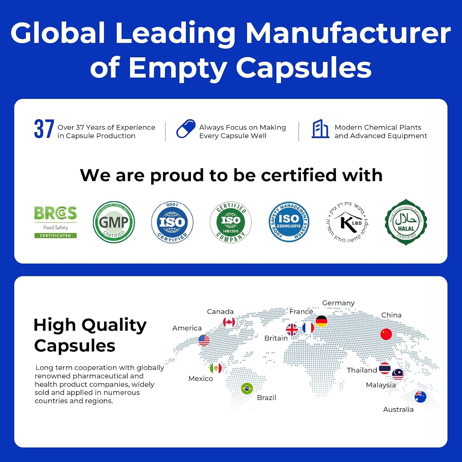Empty Vegan Capsules Size 0 - 500 Count DIY Vegetable Capsules with 2 Micro Laboratory Spoons - görsel 4