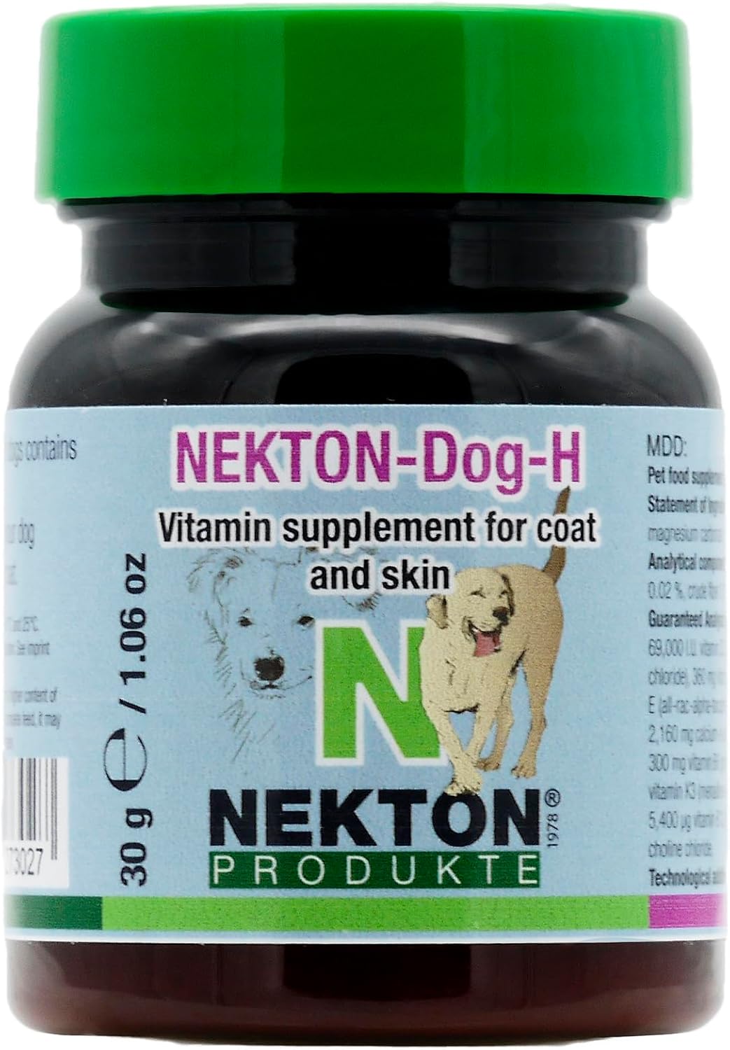 Nekton Dog-H Canine Vitamin Supplement, 30g - görsel 1
