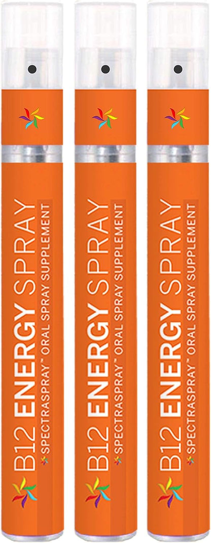 Vegan Vitamin B12 Oral Spray - Daily Essential Liquid Vitamin with 500 mcg Methyl B12, 30 Day Supply