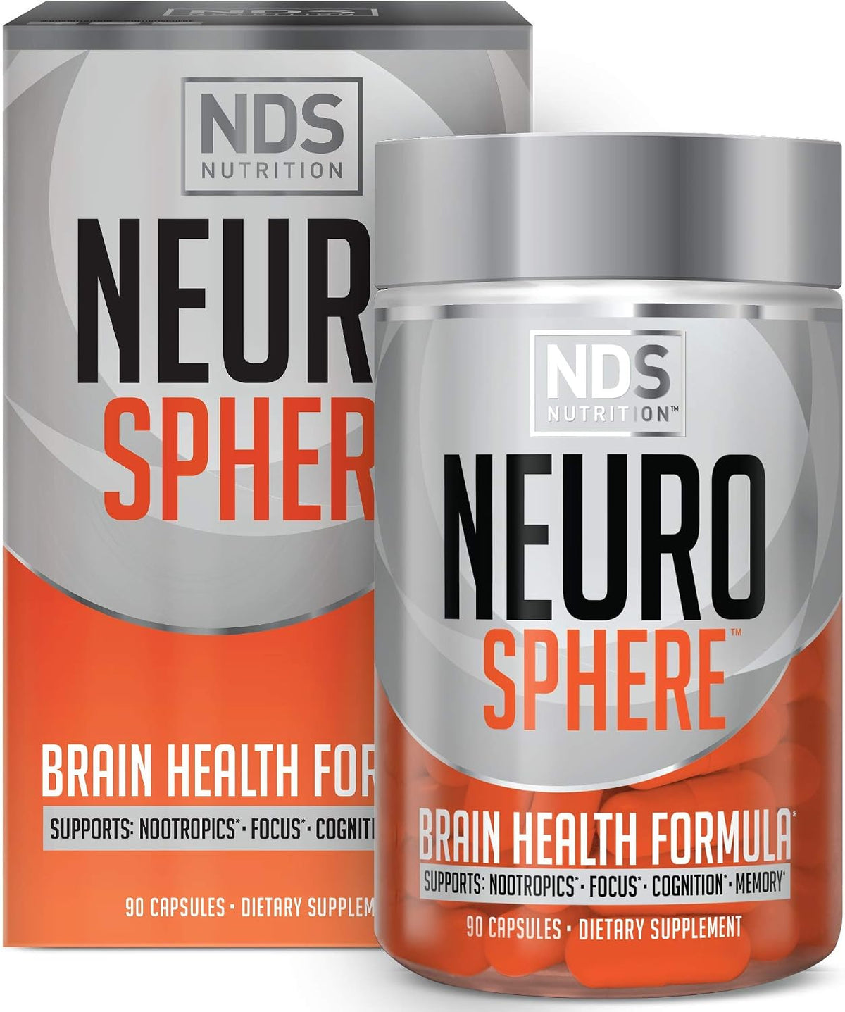 FitLife Brands Nutrition Neuro Sphere - Brain Health Formula - Nootropic, Focus and Energy Support - 90 Capsules - görsel 1