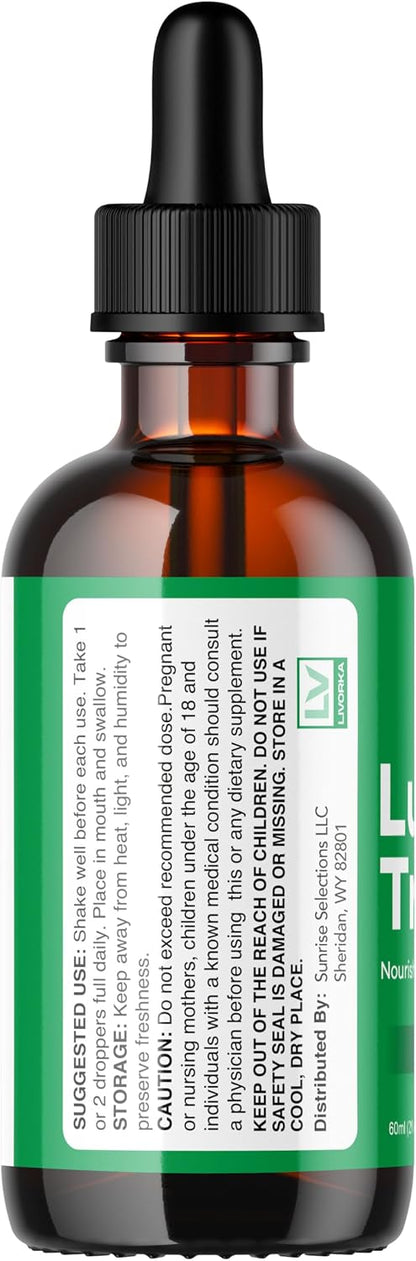 LIVORKA Lung Trust Liquid Drops Advanced Formula, 5-Pack (150-Day Supply)
