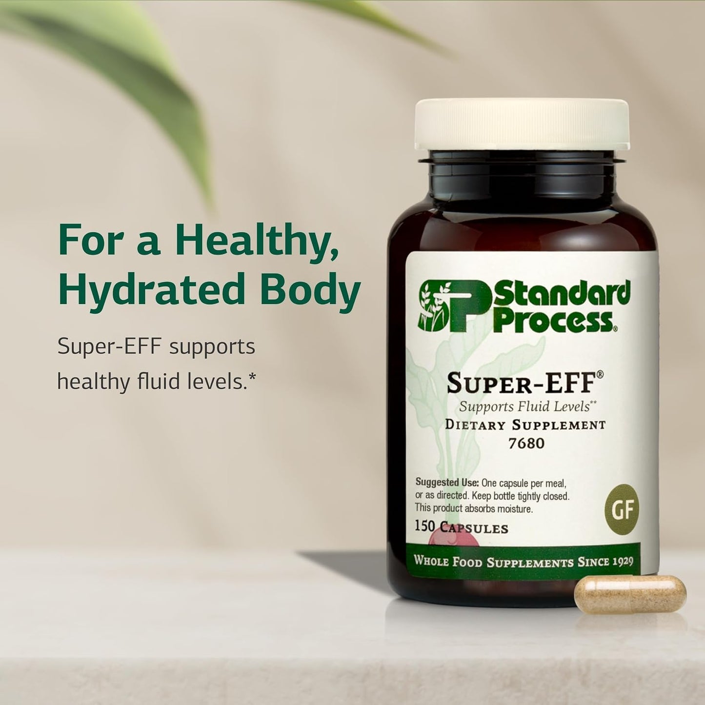 Standard Process Super-EFF Fluid Level Dietary Supplement - 150 Capsules - görsel 3